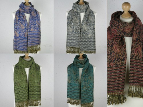 Xxl damen winter schal gewebt - xxl,