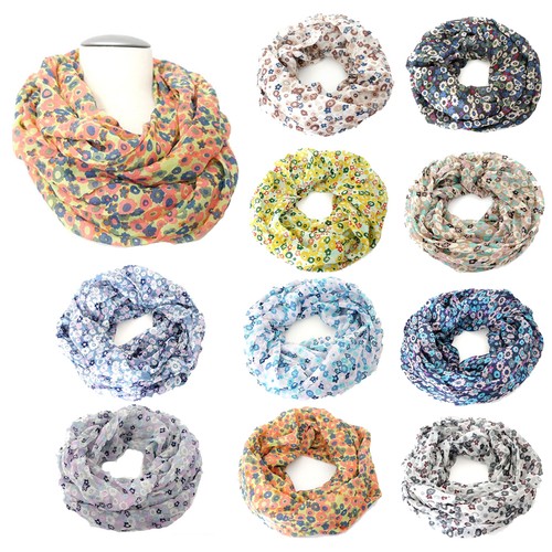 Damen luxus blumen muster loop - damen,